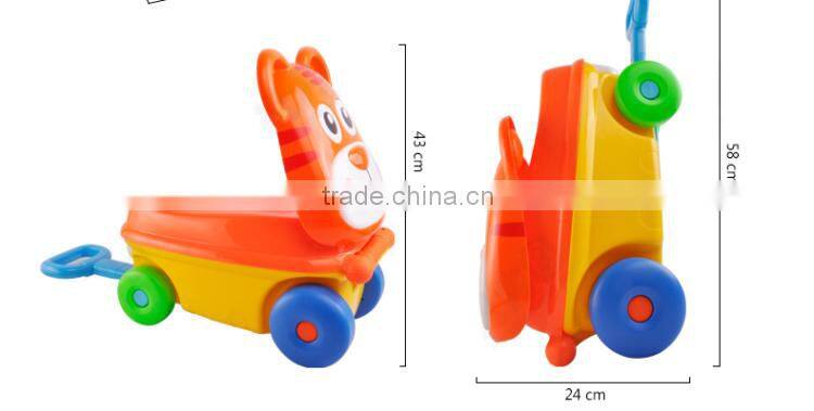 Safety baby bicycle children suitcase ABS kids trolley case