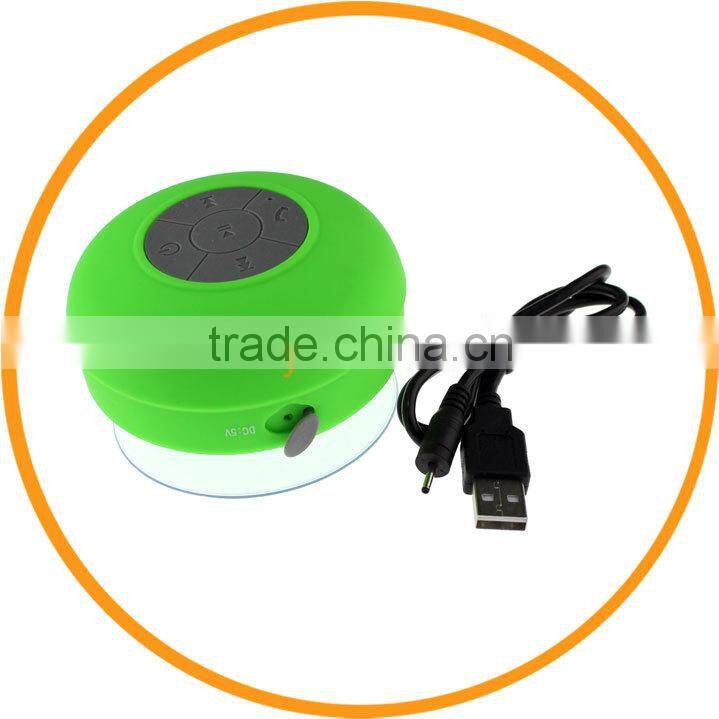 Dailyetech BST-06 Mini Waterproof Wireless Bluetooth Handsfree Suction Speaker Shower Car