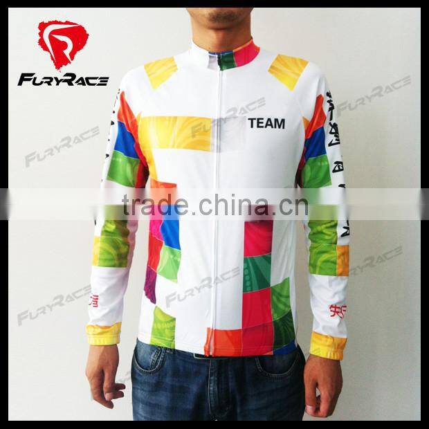 2016 OEM Team Bicycle Short Sleeves Jerseys Bike Clothing Cycling Suit