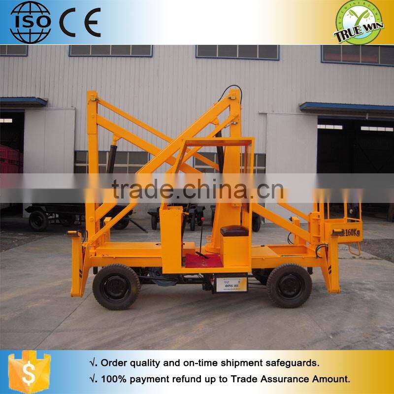 Electric ladder lift elevator hydraulic boom lift