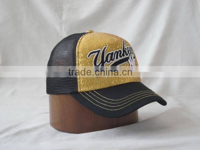 promotional 5 Panel trucker cap with Embroidered Logo