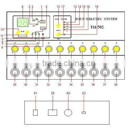body shaper vibrating machines body shaper exercise machine