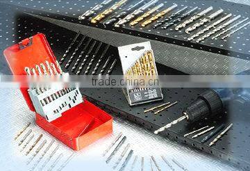 170pcs TIn coated drill bit set