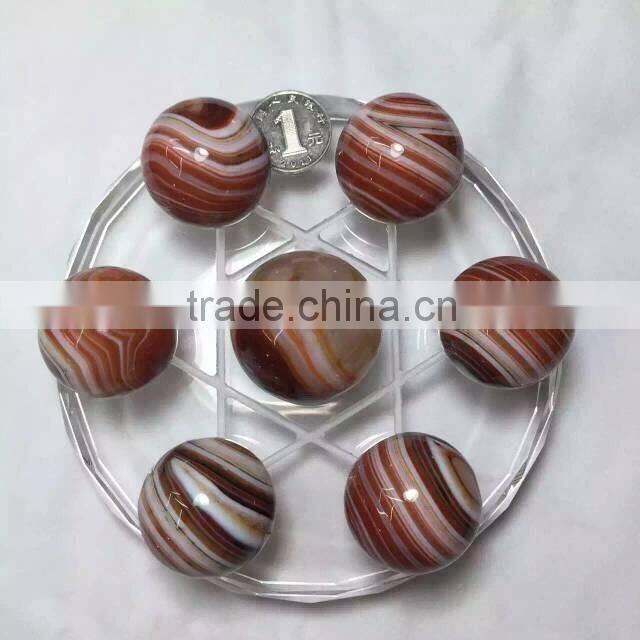 Wholesale Nature crystal agate sphere seven star sphere