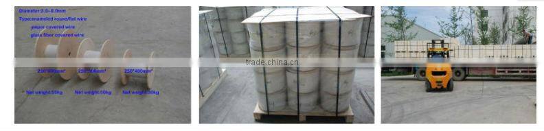 New square enameled cooper wire