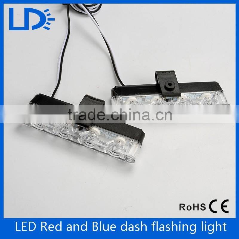 4*4LED daytime running flash light Firemen Police Truck Flash Light Wireless remote control car net warning emergency light