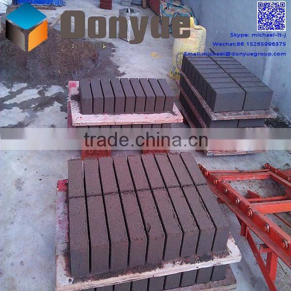 Good quality flyash concrete hollow block making machine in south africa