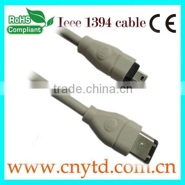 Transparent color good quality ieee1394 cable