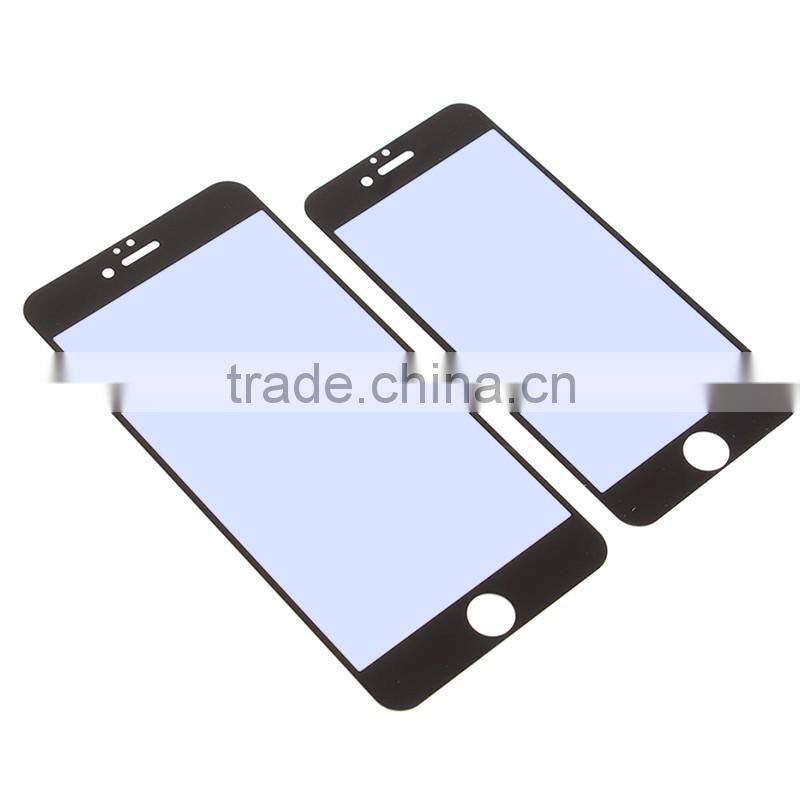 New Arrival 0.33MM 2.5D 9H Anti Blue Light Silk Printing Full body Tempered Glass Screen Protector for iPhone 6 tempered glass