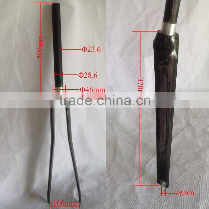 2016 cheap fixed gear road bike carbon fork,700C V brake