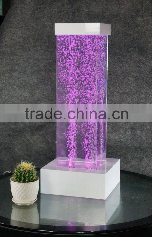 LED Decoration for Desk top with Amazing Color changing bubbles