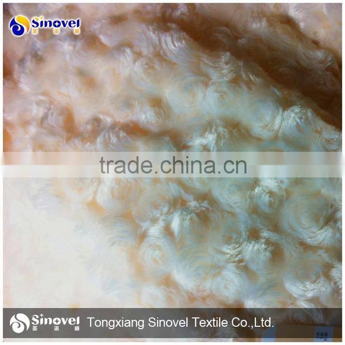 Super Soft Toy Fabric, PV Plush Fur Fabric