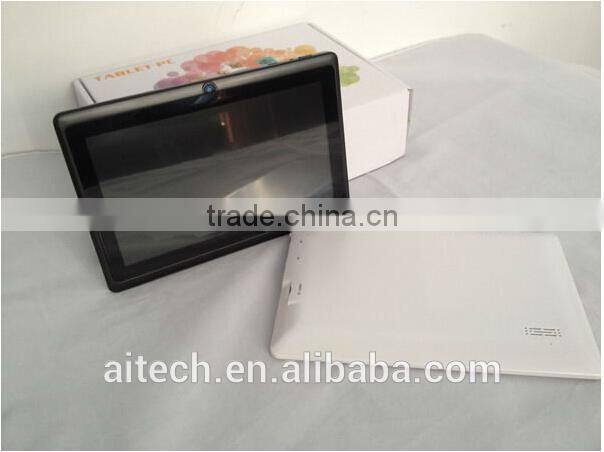 dual core android 7 inch tablet pc Q88 pro ATM 7021 Cortex-A9 processor speed 1.2GHz android 4.2.2 dual camera WIFI Cheapest