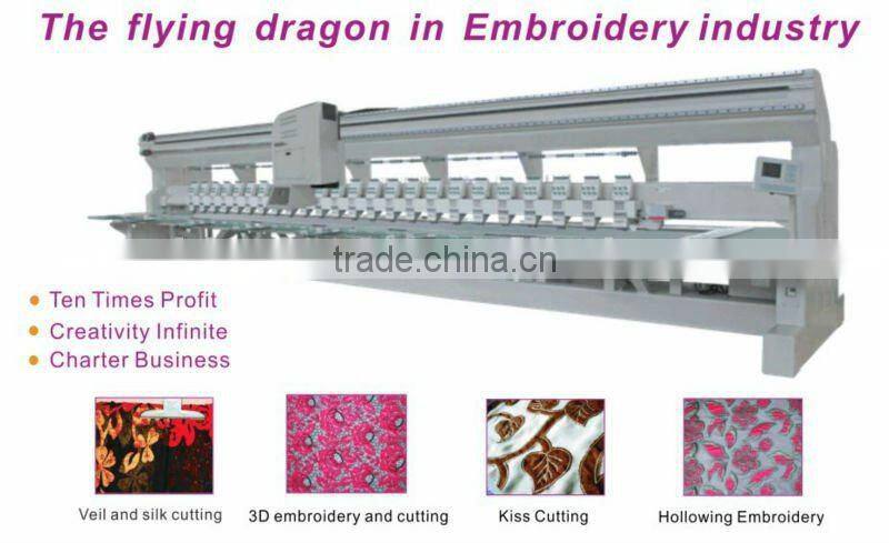 Laser Bridge for Embroidery Machine