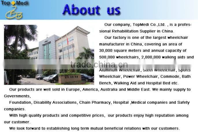 Rehabilitation Therapy Supplies certificated high quality hot sale aluminum wheelchair and wheelchair parts