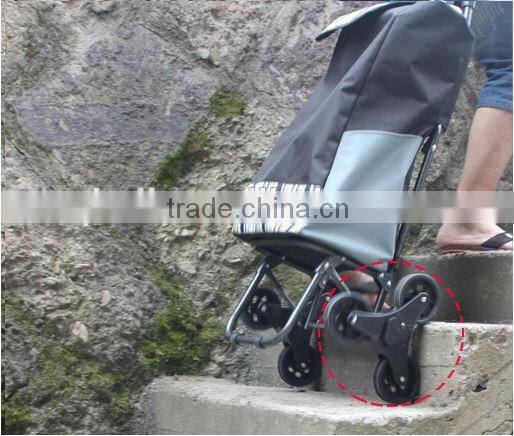 Climbable Stairs And Foldable Shopping Trolley