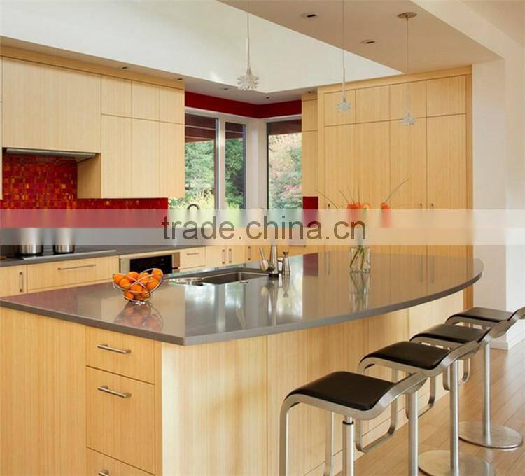 Kitchen cabinet removable design, matt lacquer kitchen cabinet