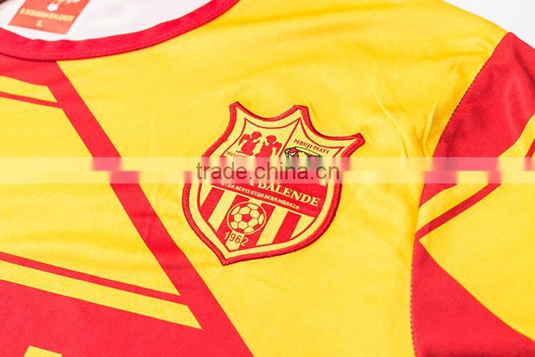 High Quality Sublimated soccer uniforms, custom made soccer jersey , football uniforms