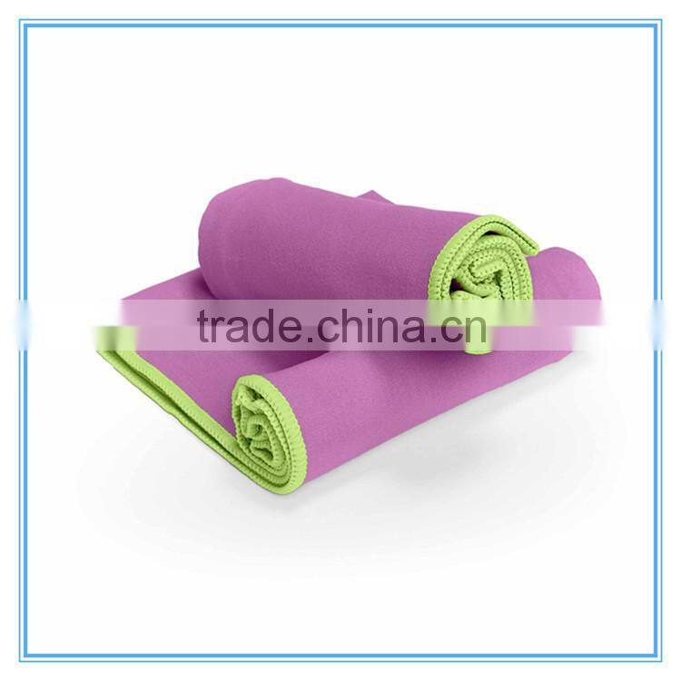 Hot sale microfiber suede yoga towel