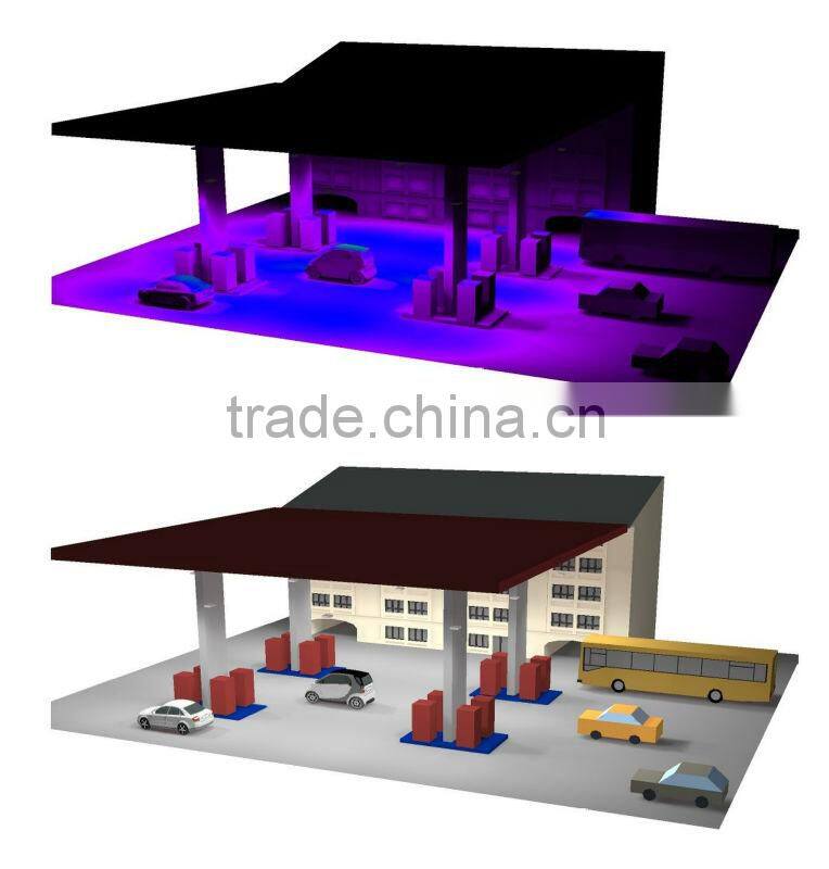 CE RoHS Led Lamp Cob Led Downlighting Factory 100W Led Gas Station Lamp