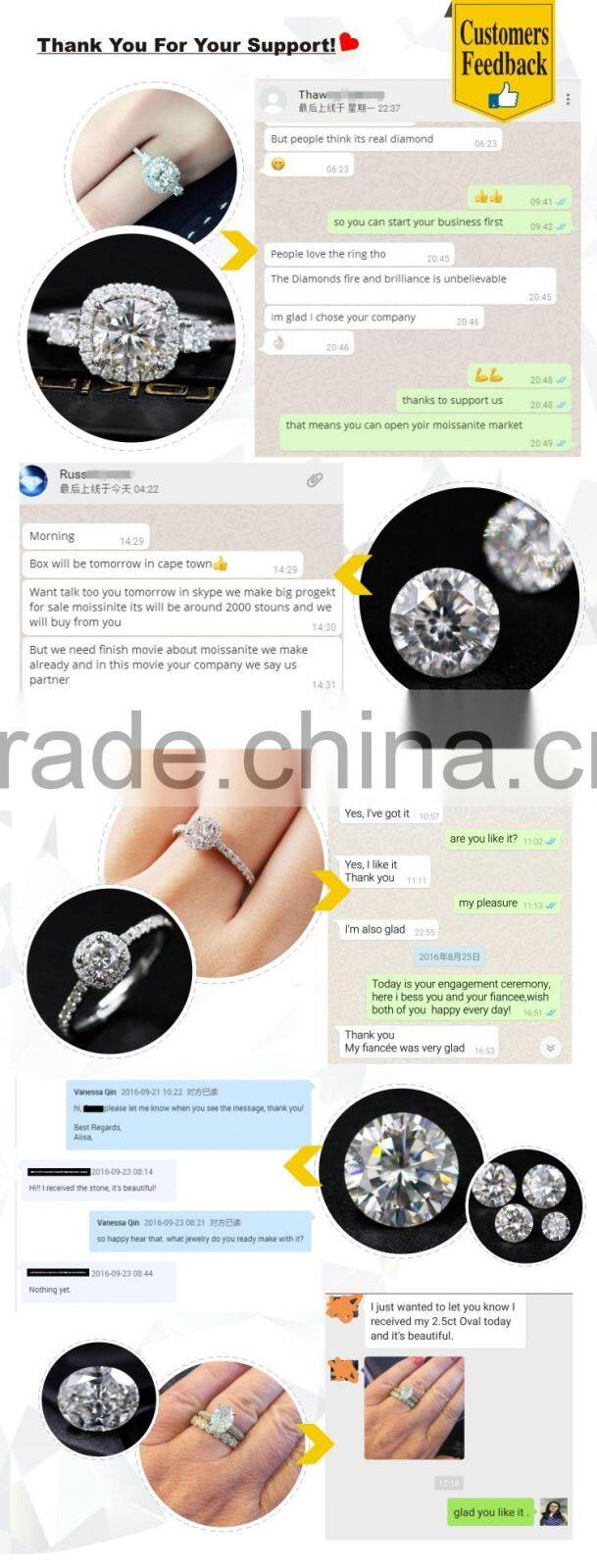 Moissanite and company coupon codes hot sale Moissanite gemstone 5 carat vs diamond