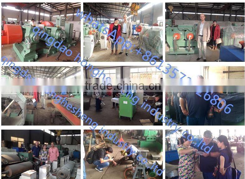 double roller calender mill machine