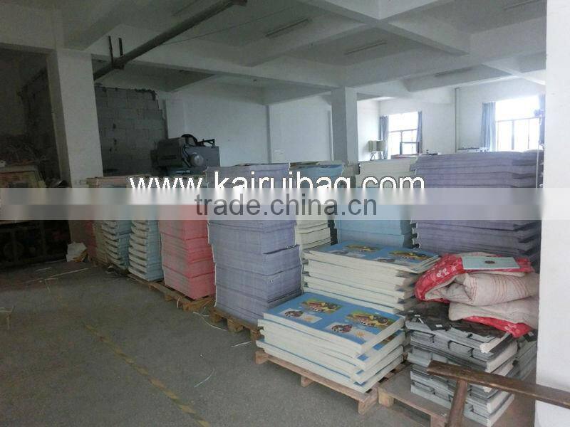 2015 new dsign printing white paper gift bags with ribbon handles