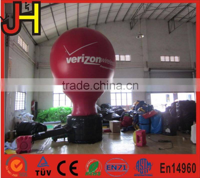 15ft inflatable model hot air balloon, inflatable advertising balloon rental