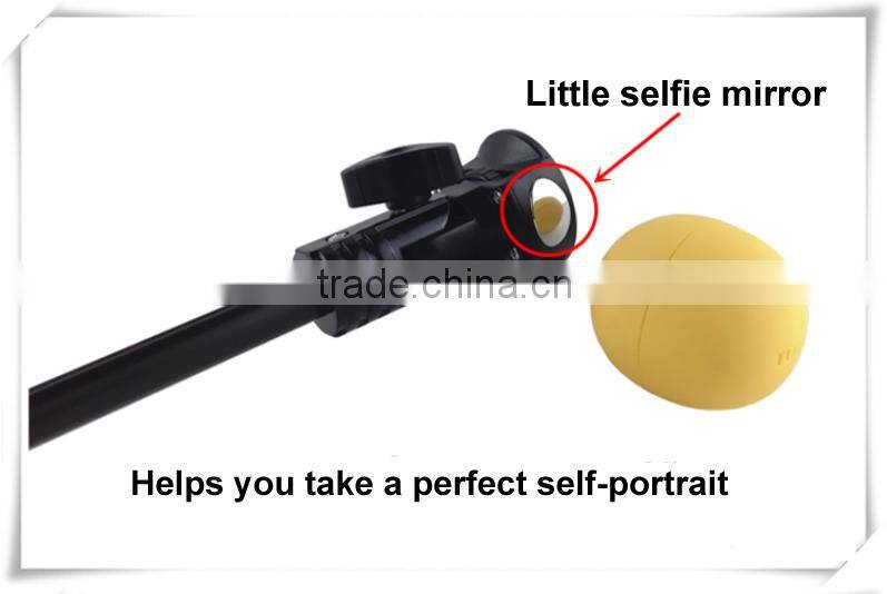 Telescopic Selfie Pole W/ Detachable Wireless Shutter Release & Clip Mount Holder For iPhone Andrpid Phones