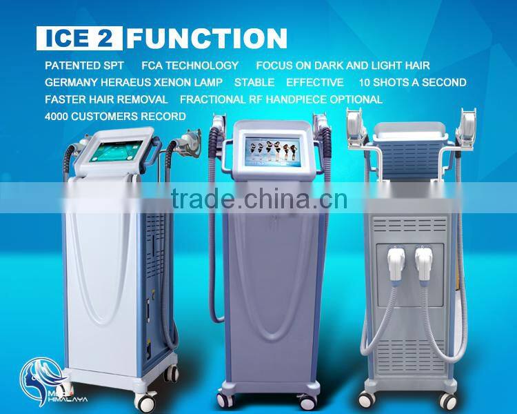 China Supplier beauty vertical shr hair removal elite ipl beauty equipment