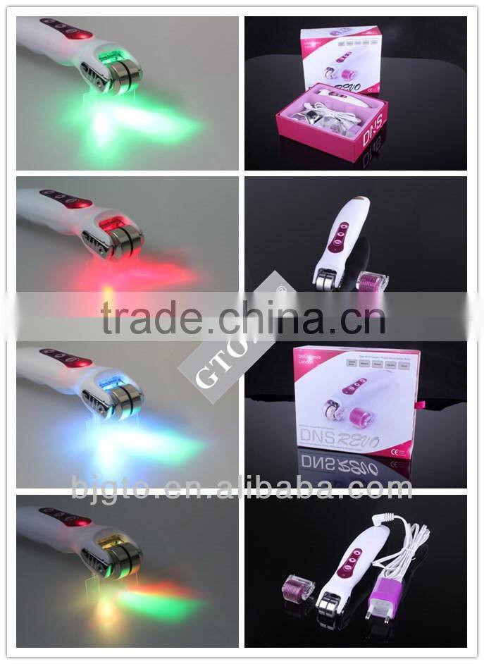 2014 newest skin care fine titanium led derma roller