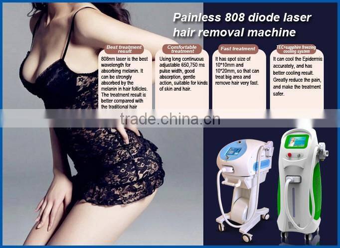 New Professional multifunction medical beauty machines diode laser 808nm hair removal