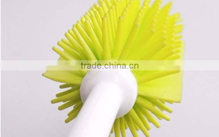 Nano Deep Handheld Kitchen Plastic Long Handle Wash Cup Silicone Cleaning Bottle Brush