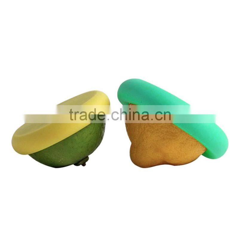 Wholesale Best Silicone Food Hugger Kitchen Gadget Silicone Fruit Vegetable Food Huggers silicone food saver