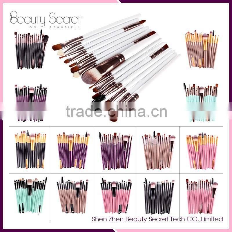 Wholesale15 pcs makeup brush set be your own style