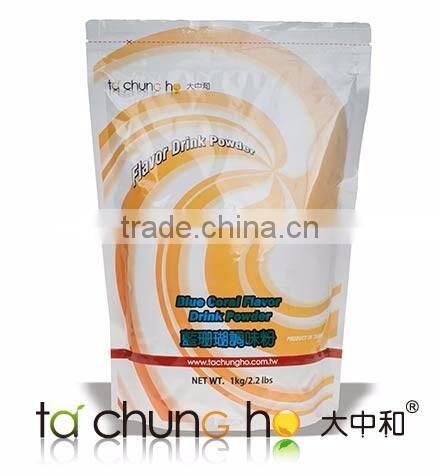 Hot Sale Wholesale Taiwan 1kg TachunGho Blue Coral Flavor Drink Powder