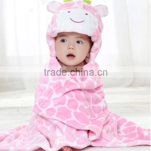 Leopar Frette d animal printed bathrobe for kids