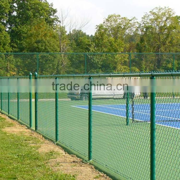 Hot Dipped Galvanized Chain Link Fence Directly Factory Price Galvanized
