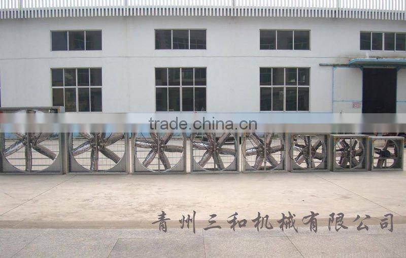 Sanhe DJF series Centrifugal poultry exhaust Fan 50" CE and CCC certificate ISO 9001 Certificate
