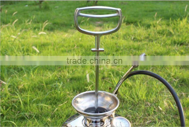 iLOT6L Knapsack Stainless Steel Pressure Compression with Pressure Gauge