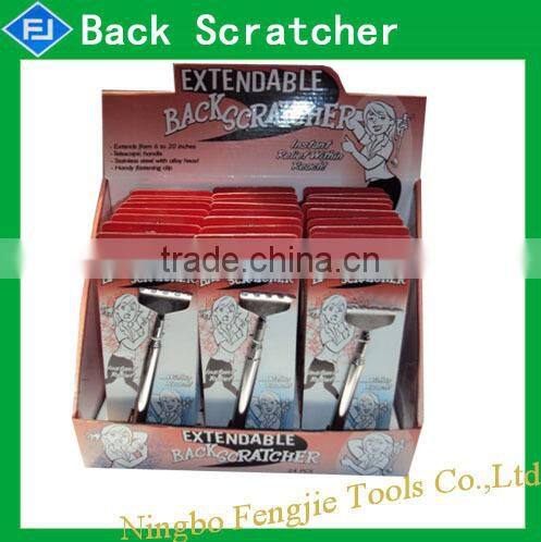 Pocket Promotional Stainless Steel Back Scratcher For Sale