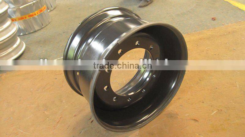 22.5x11.75 Tubeless Steel Wheel