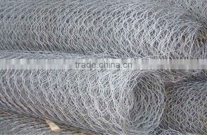 Standard 13mm (1/2'') hex aperture Hexagonal wire mesh