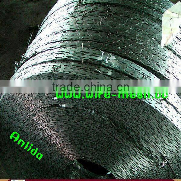 concertina razor blade barbed wire with pallet