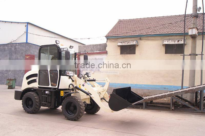 2016 new developed CE 600kg white color mini loader