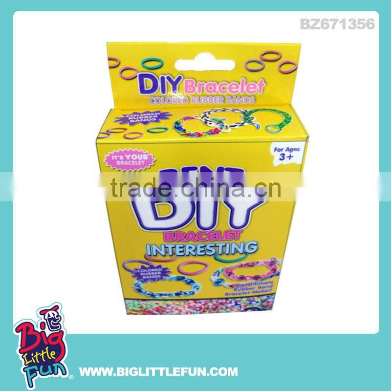 Handmade toys diy bracelet,cheap rubber bands diy bracelets
