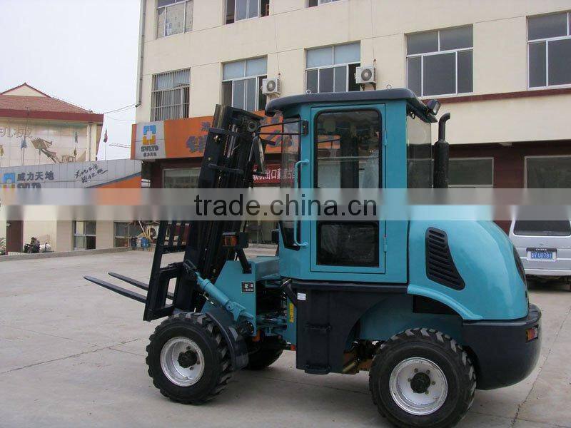 Off road fork lift with CE