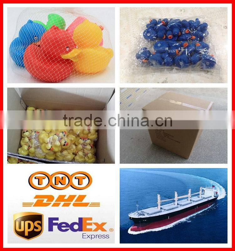 REACH EN71 Colorful Bath Toy Blue Duck For Baby Shower