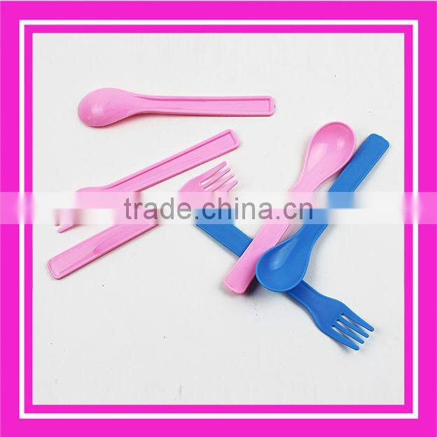 kids spoon and fork / plastic spoon and fork