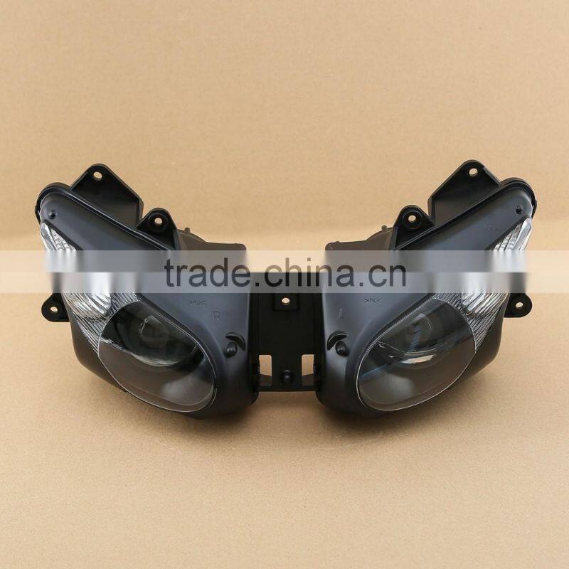 Headlight HeadLamp Light Lamp Lens Assembly for Kawasaki ZX 10R 2006 2007 06 07